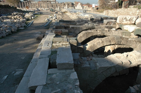 Ruins of Marketplace (Agora) in Smyrna